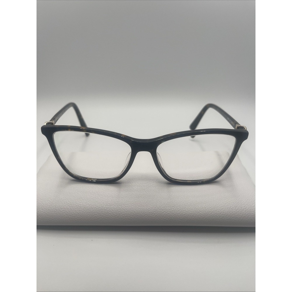 Longchamp LO2685 Designer Eyeglasses Frames 54-15-140 Marble/Blue Havana 281 633